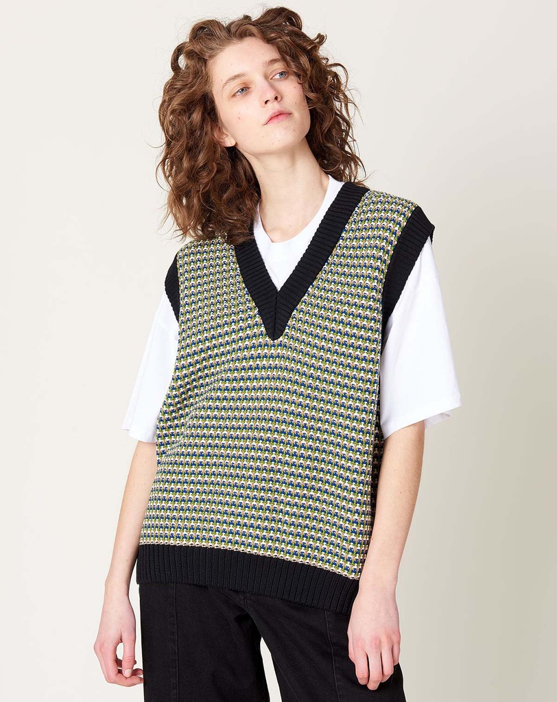 KOWTOW BLANKET VEST ORG